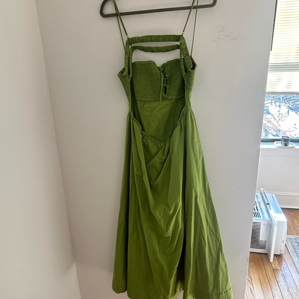 Free People Green Fifi midi dress - Picture 4 of 5